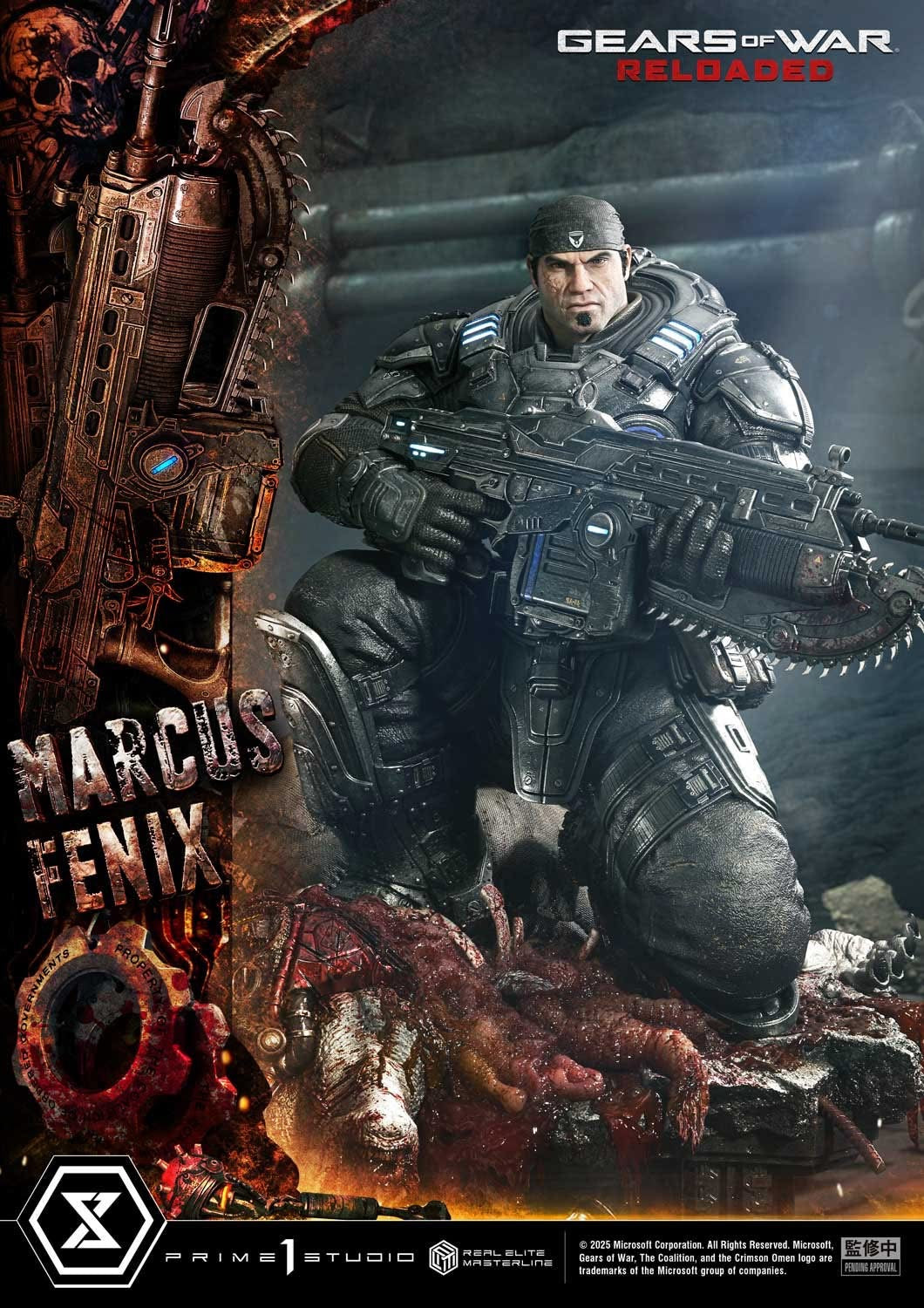 Prime 1 Studio –– REMGEARS-01: Marcus Fenix (Gears of War: Reloaded)