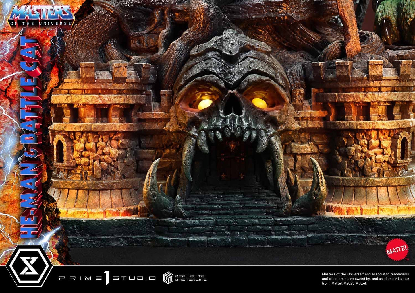 Prime 1 Studio –– REMMOU-01: He-Man & Battle Cat (Masters of the Universe)