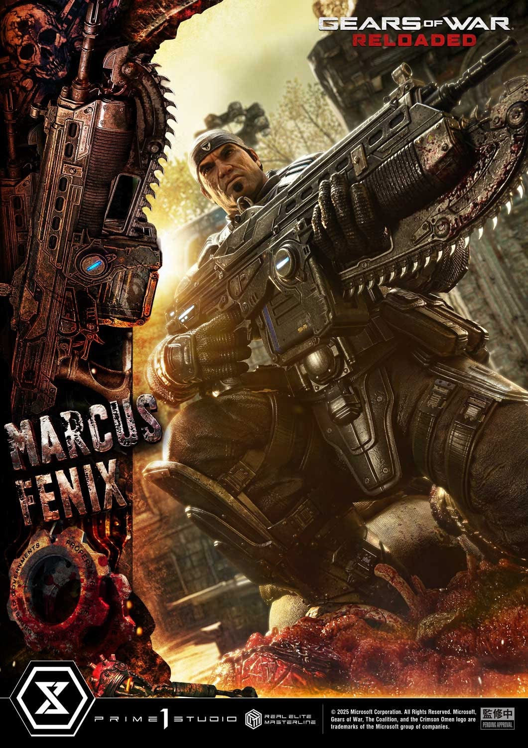 Prime 1 Studio –– REMGEARS-01: Marcus Fenix (Gears of War: Reloaded)