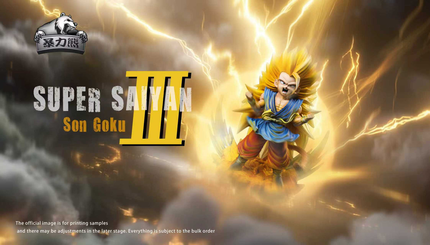 Violent Bear Studio -- Super Saiyan3 Little Goku