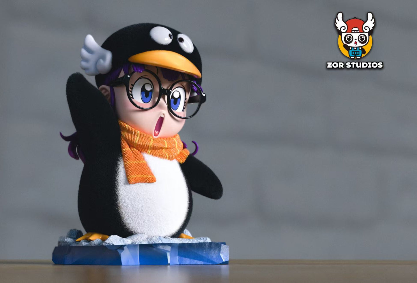 ZOR-Studios -- Flocking Series: Penguin Arale (เปลี่ยนหน้าได้)