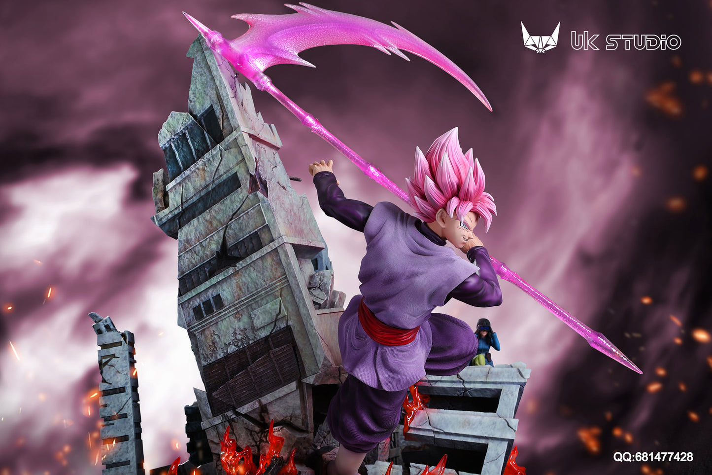 UK Studio -- Black Goku Rose