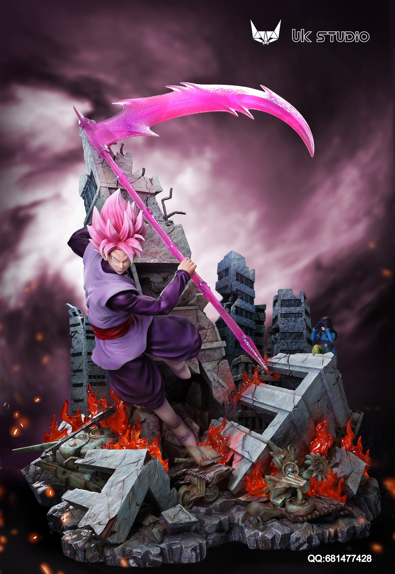 UK Studio -- Black Goku Rose