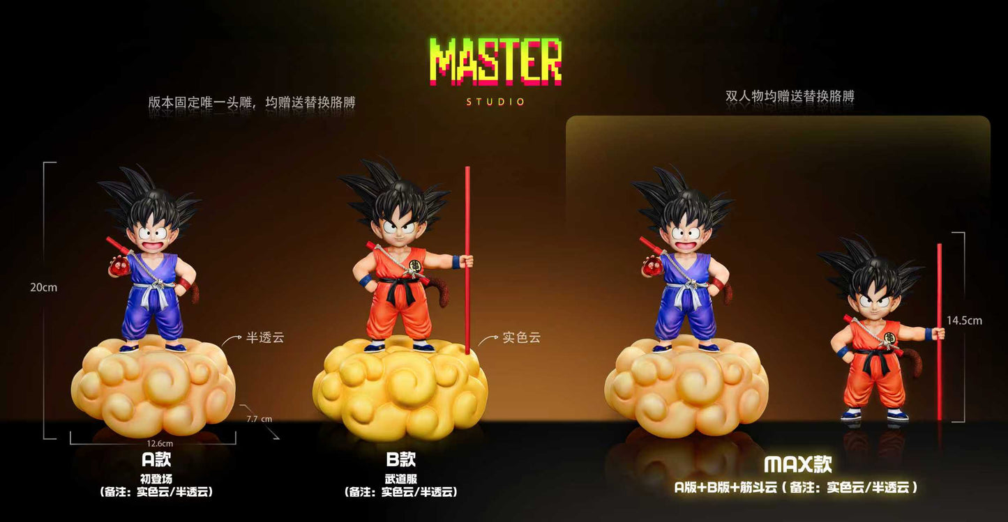 Master Studio -- Kid Goku clouds