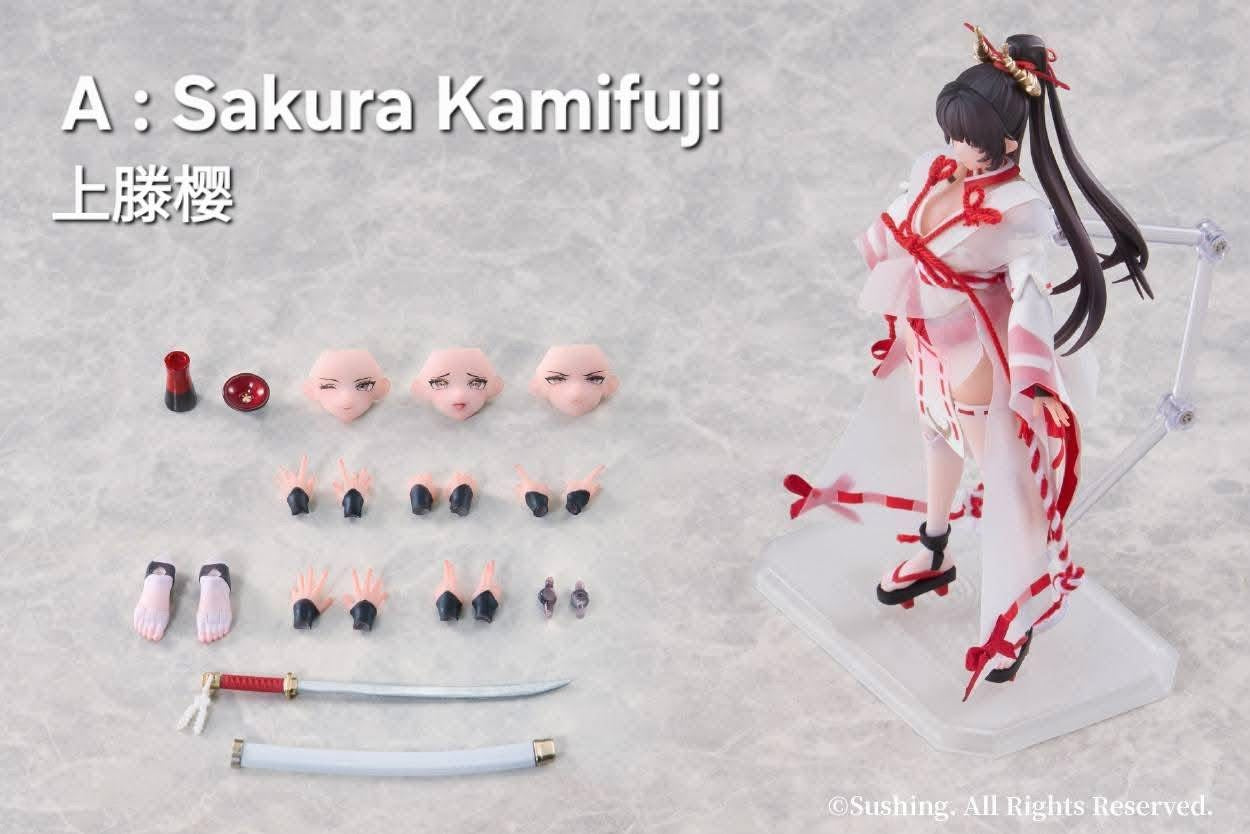 Sushing –– Sakura Kumifuji 1/12 Battle Shrine Maiden
