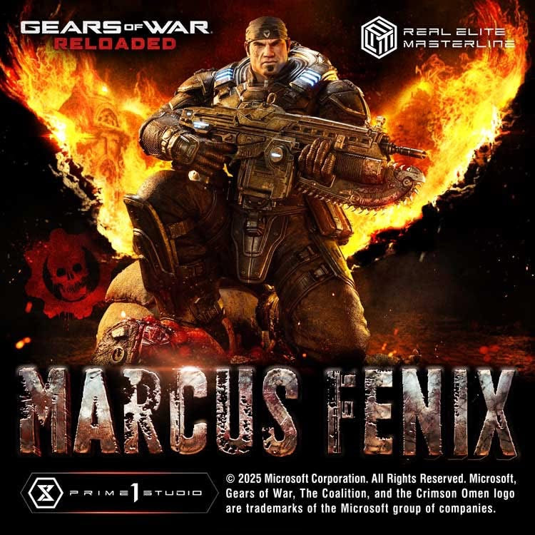 Prime 1 Studio –– REMGEARS-01: Marcus Fenix (Gears of War: Reloaded)