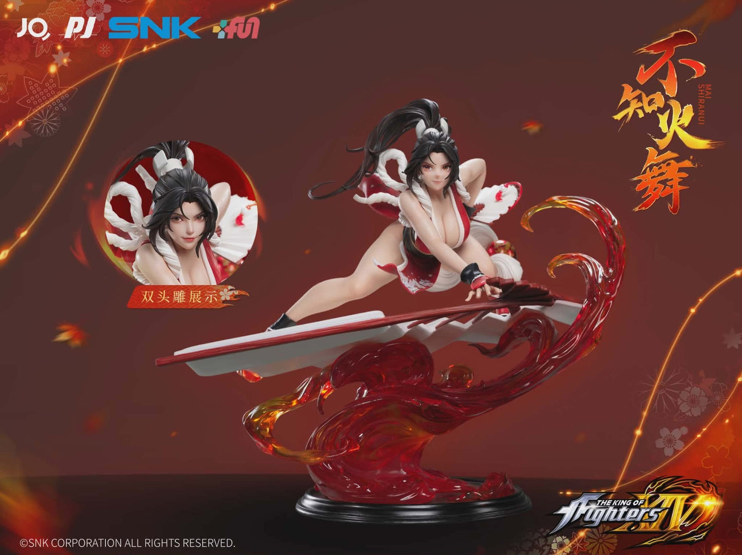 Piji X JQ –– Mai Shiranui 1/6 Collectibles (King of Fighters 14)