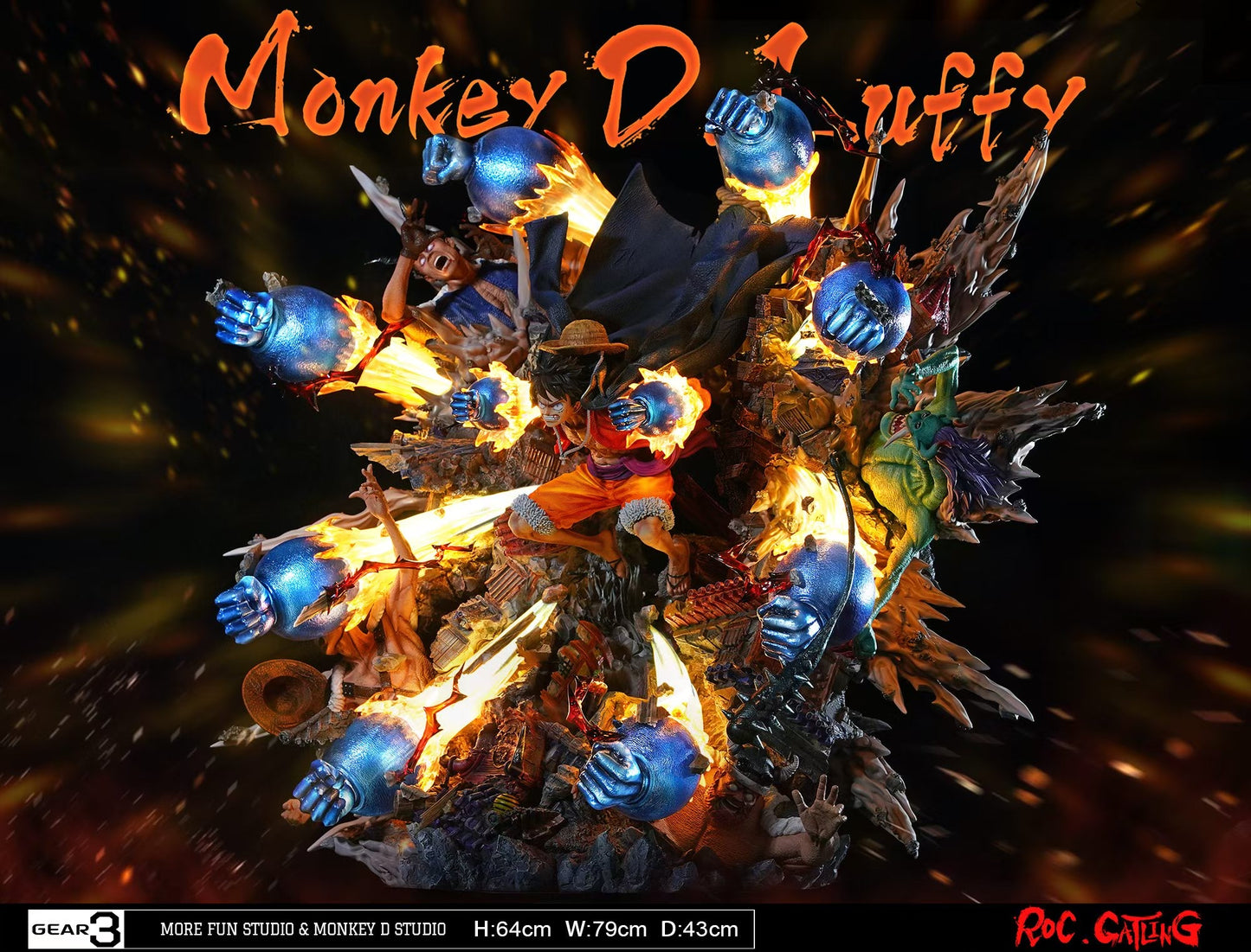 MoreFun x Monkey D. Studio –– Luffy Gathering Gun
