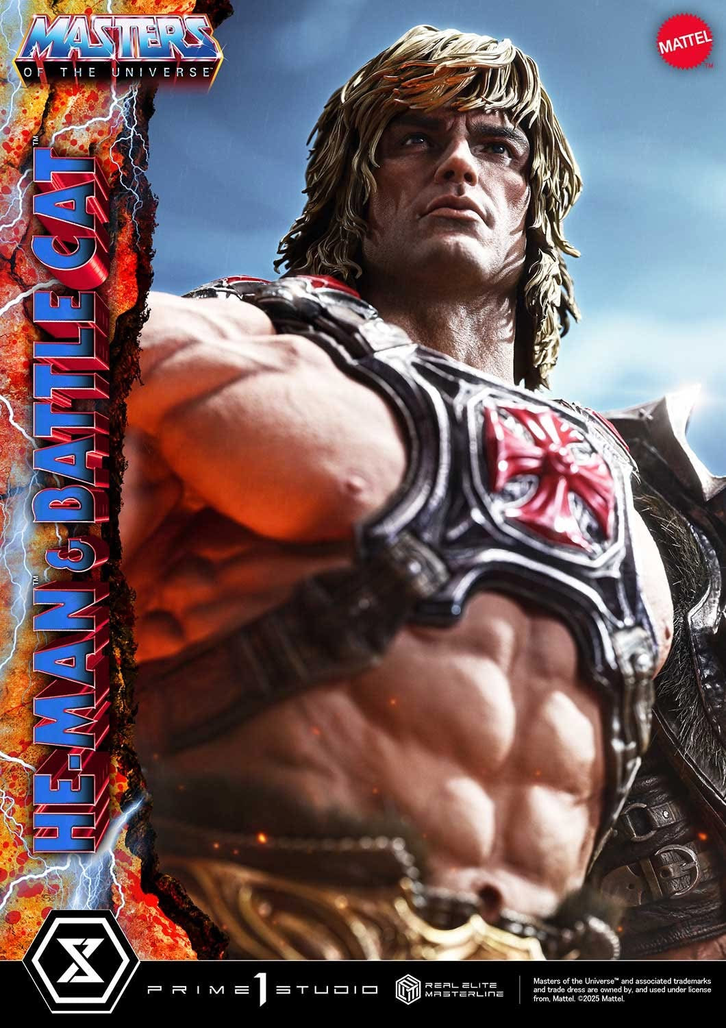 Prime 1 Studio –– REMMOU-01: He-Man & Battle Cat (Masters of the Universe)