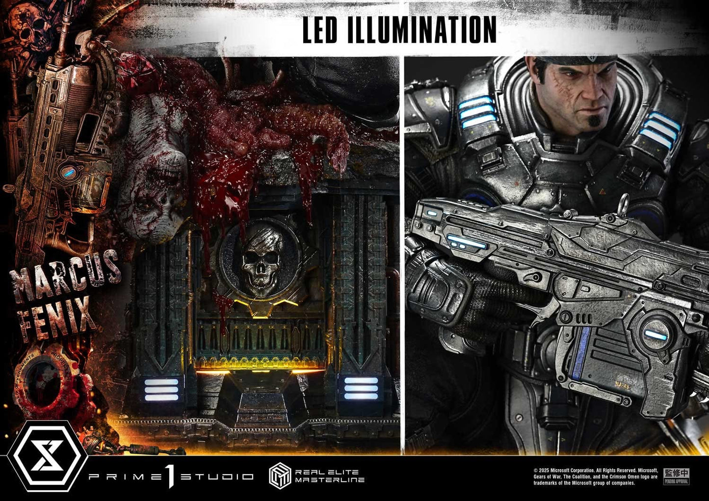 Prime 1 Studio –– REMGEARS-01: Marcus Fenix (Gears of War: Reloaded)