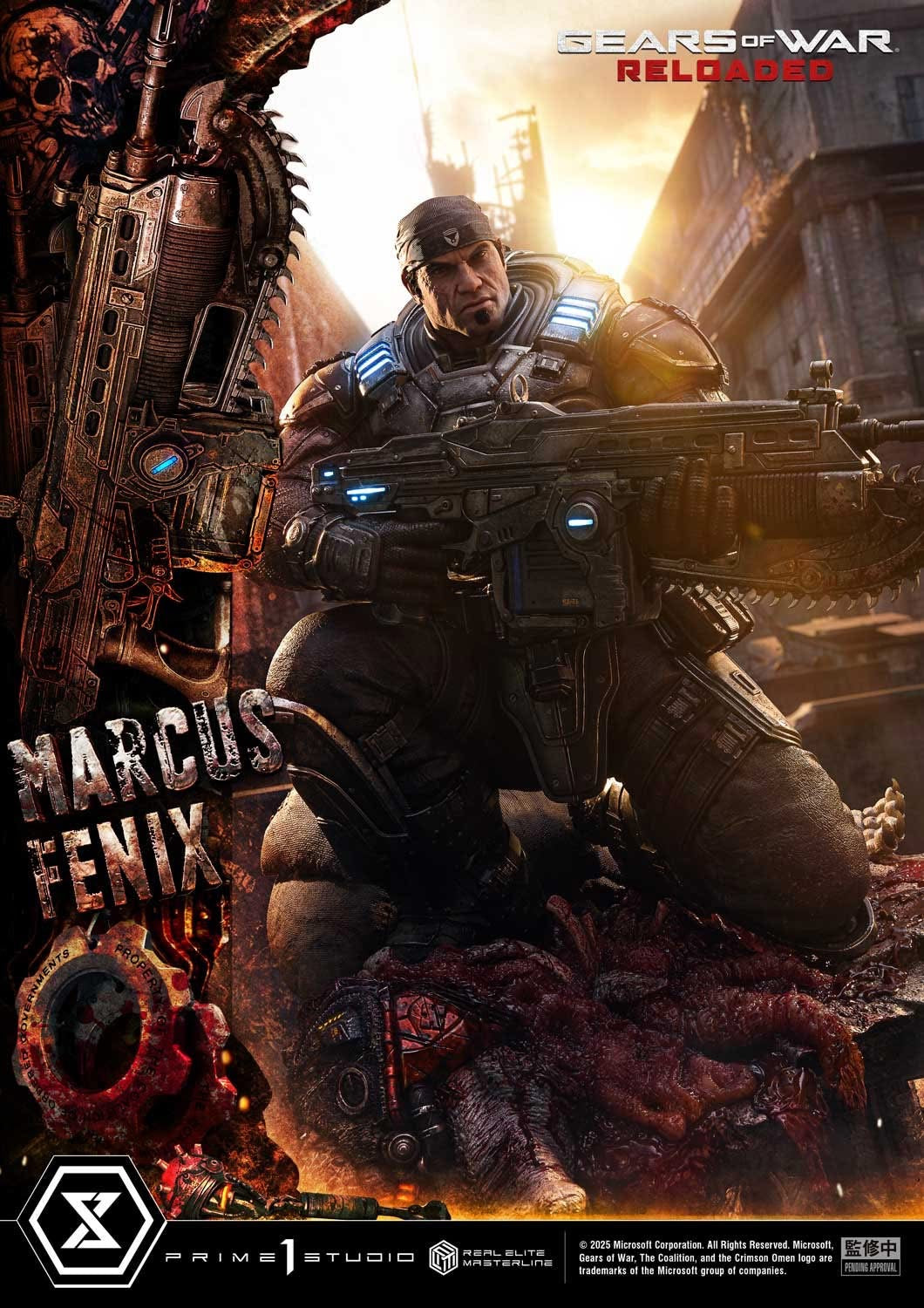 Prime 1 Studio –– REMGEARS-01: Marcus Fenix (Gears of War: Reloaded)