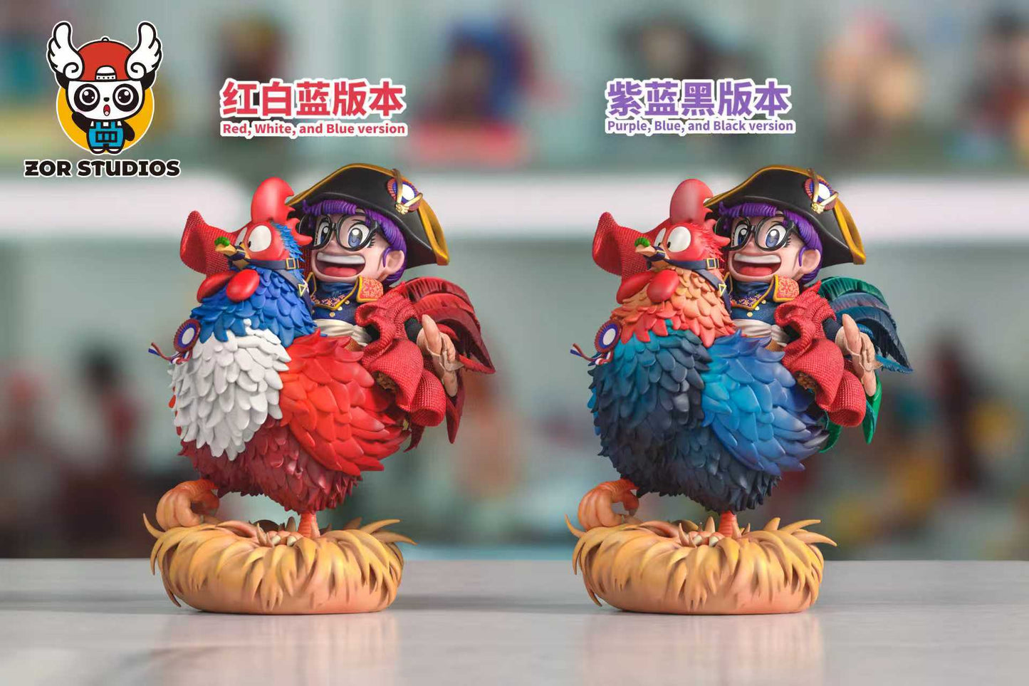 ZOR Studio -- Global Series – French Rooster, Napoleon, Arale