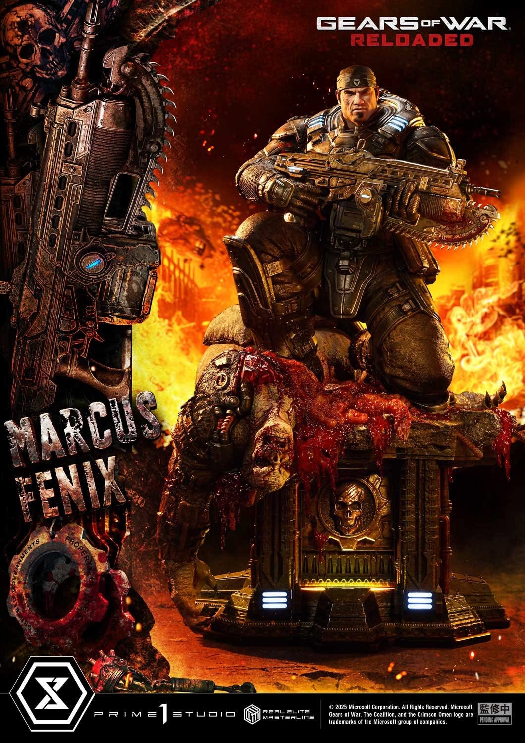 Prime 1 Studio –– REMGEARS-01: Marcus Fenix (Gears of War: Reloaded)