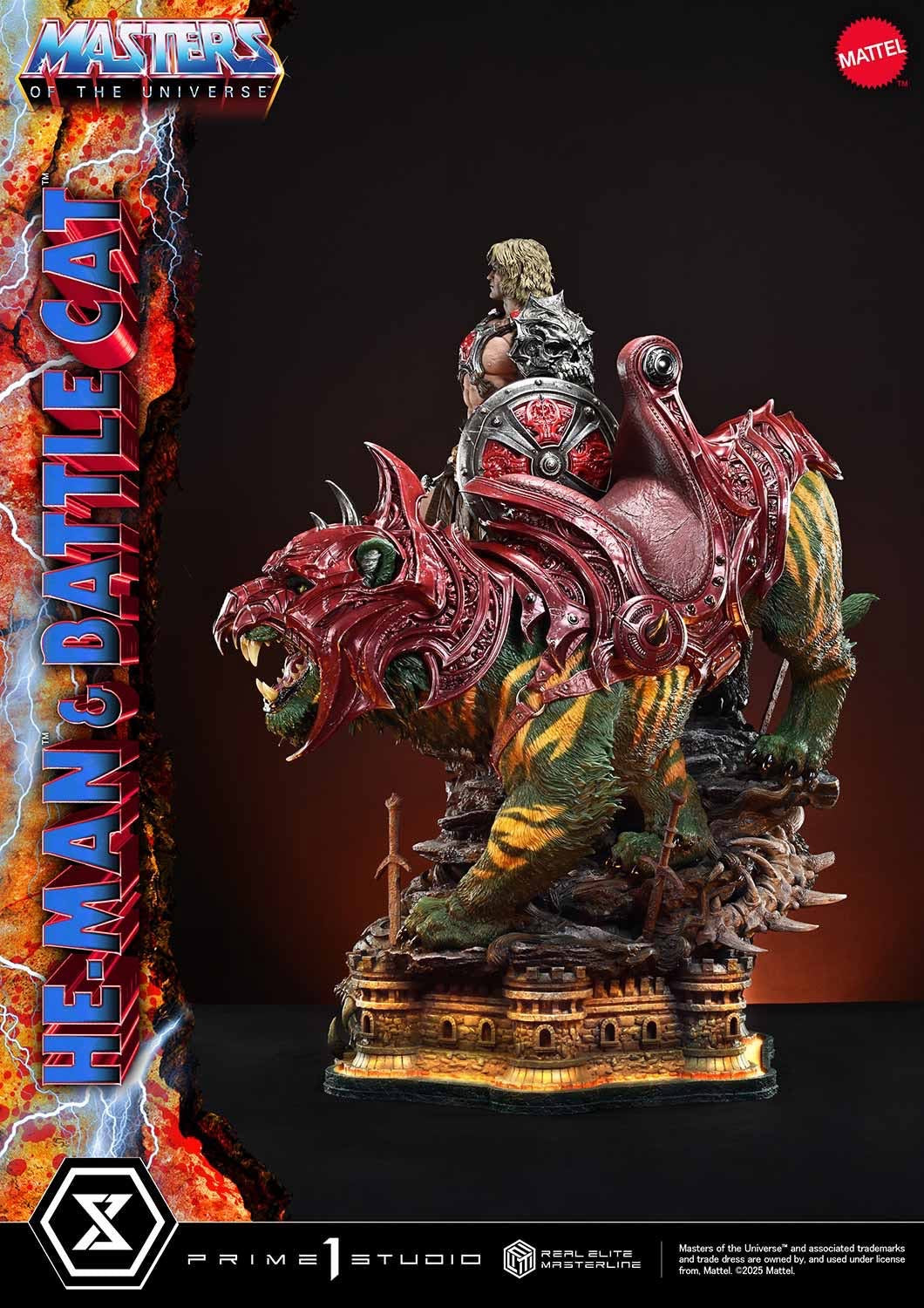 Prime 1 Studio –– REMMOU-01: He-Man & Battle Cat (Masters of the Universe)