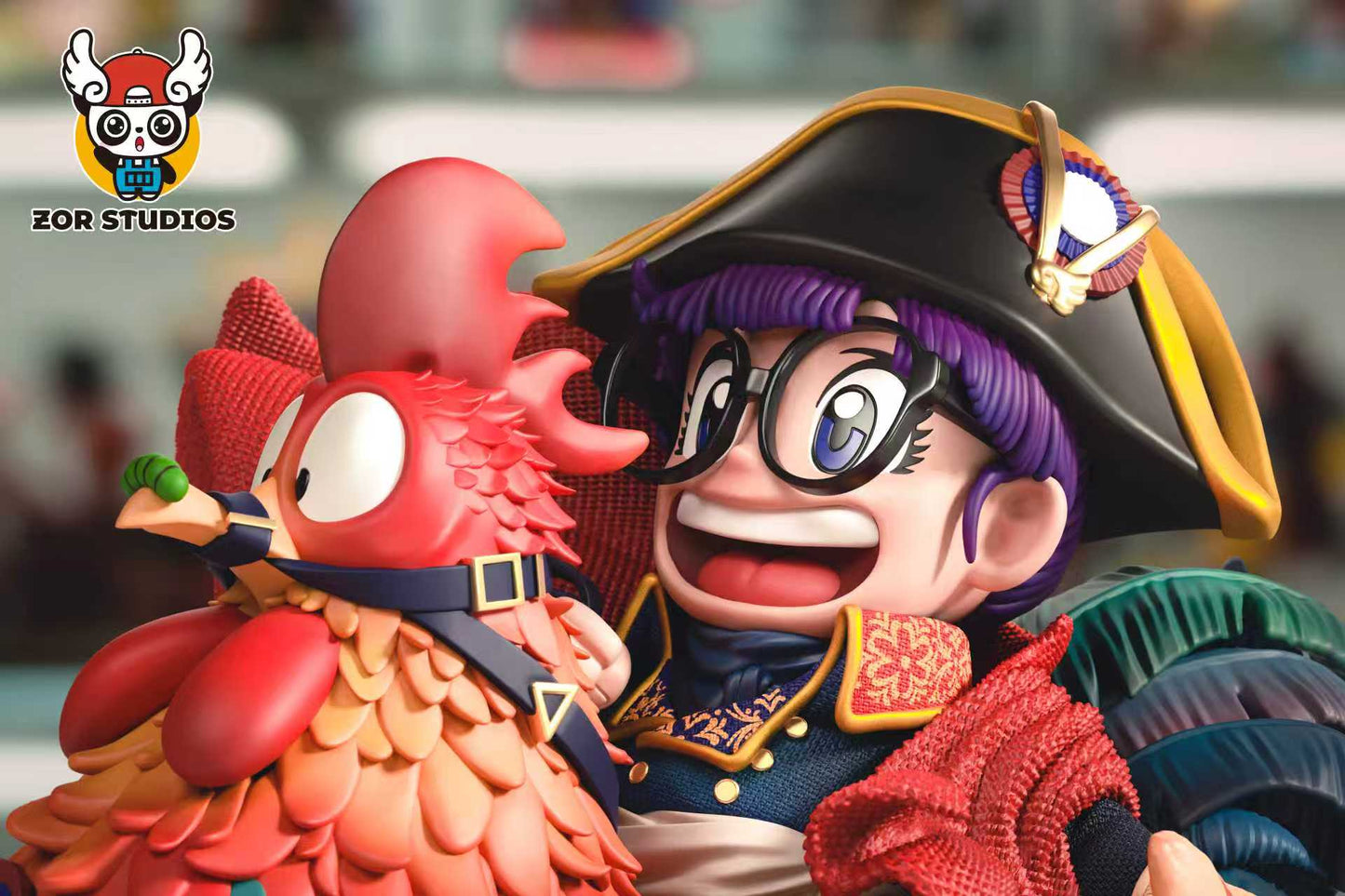 ZOR Studio -- Global Series – French Rooster, Napoleon, Arale
