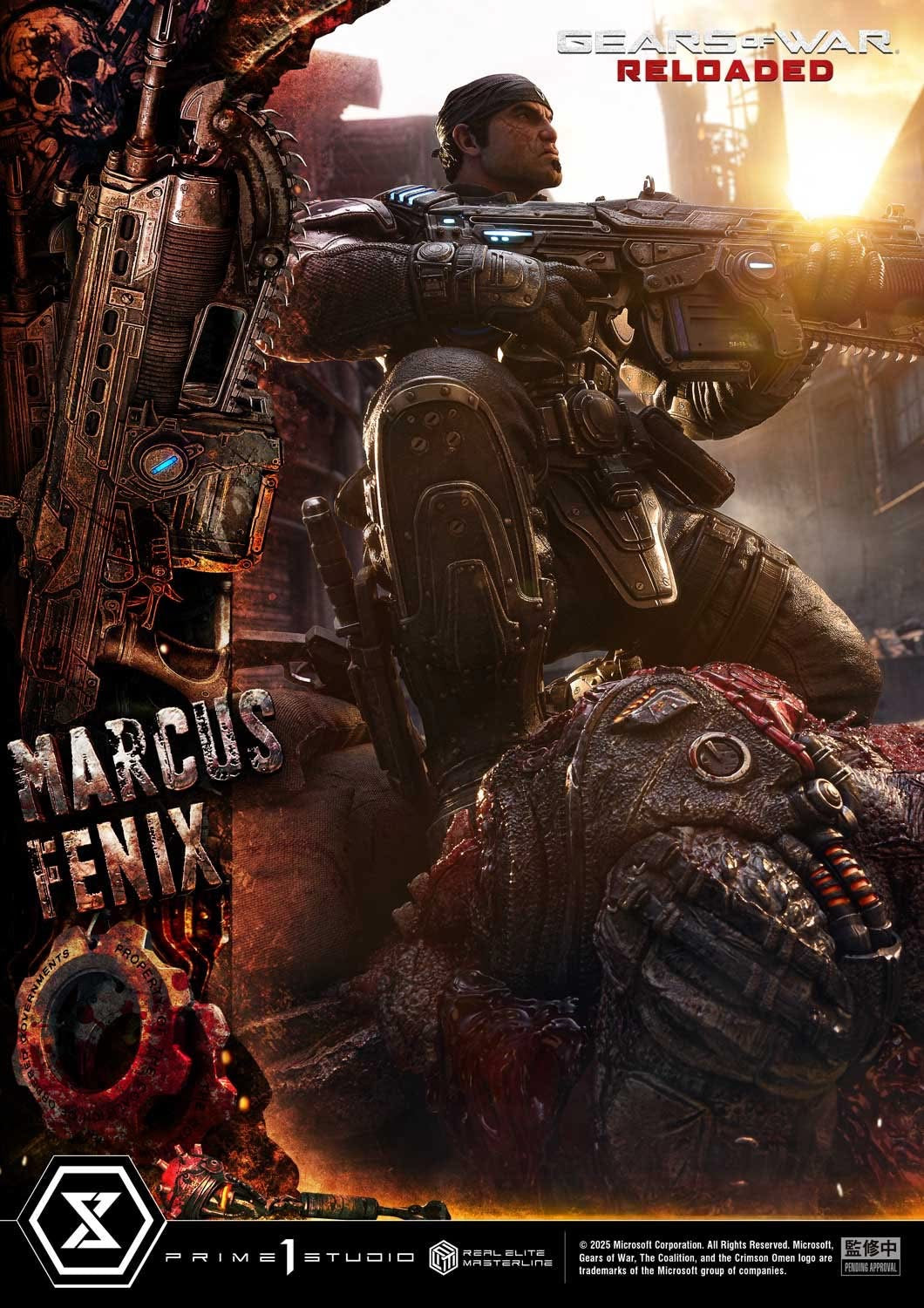 Prime 1 Studio –– REMGEARS-01: Marcus Fenix (Gears of War: Reloaded)