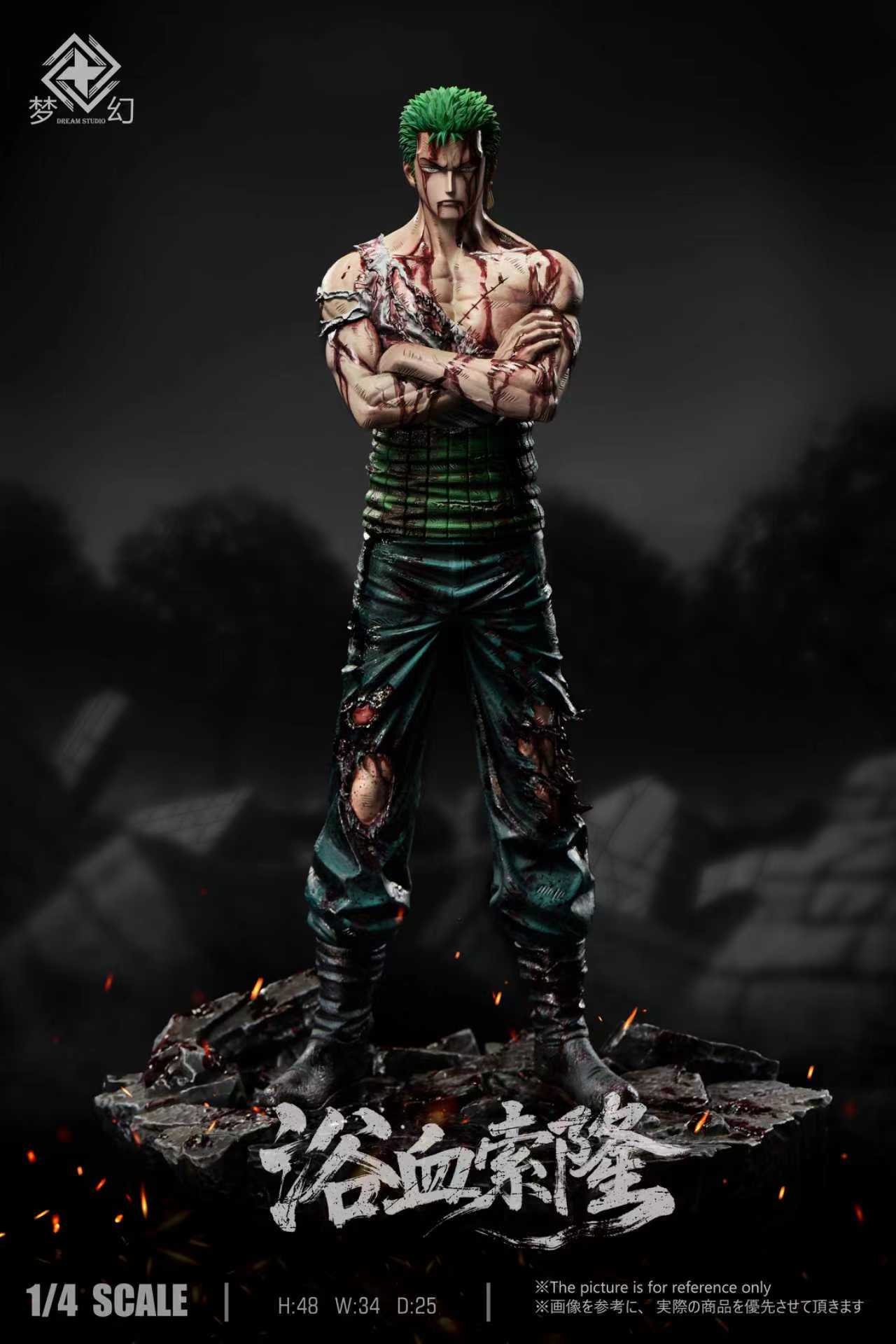 Dream Studio –– Roronoa Zoro Blood-soaked