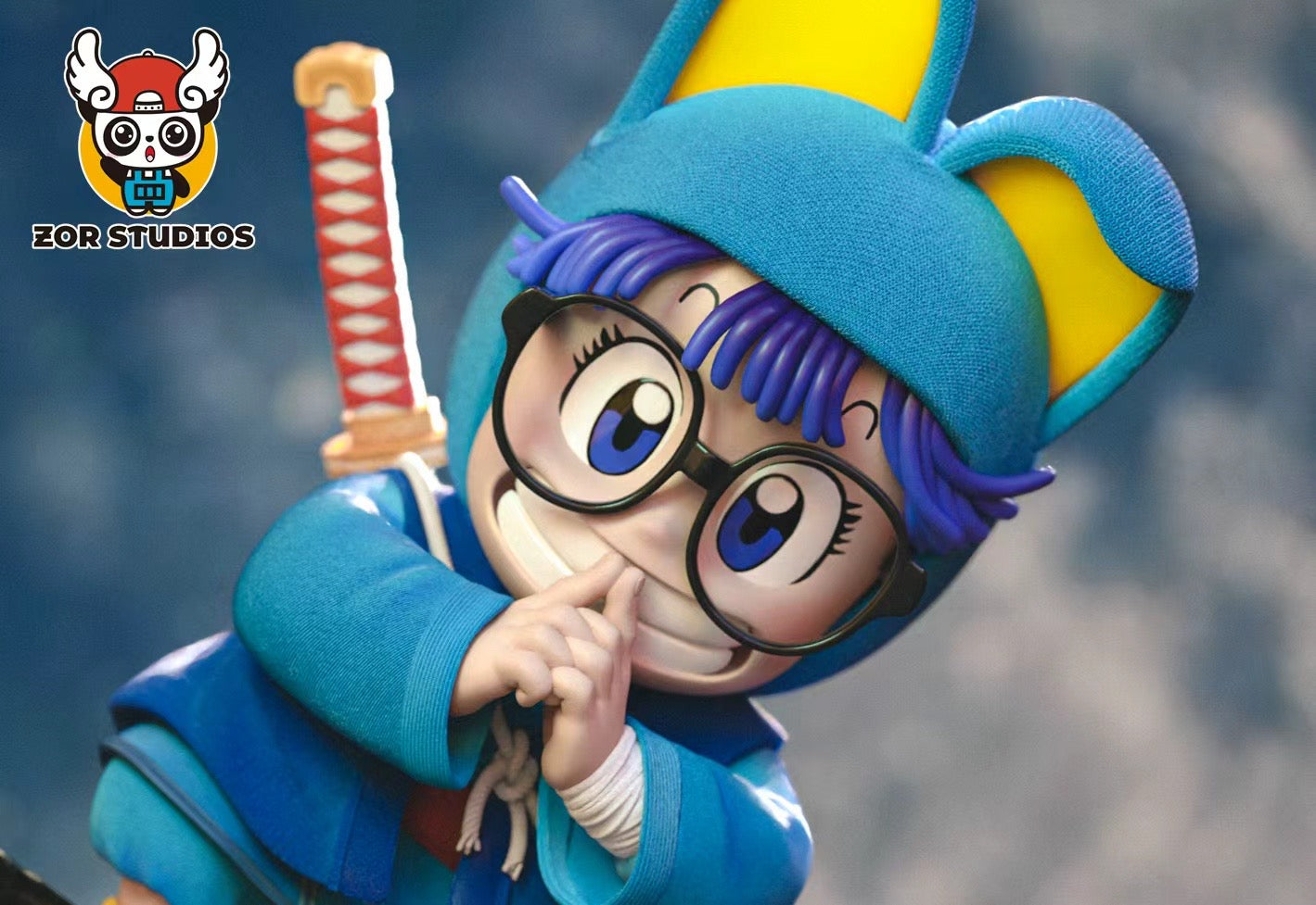 ZOR-Studio -- 1/2 Scale Cat-Ear Ninja Arale