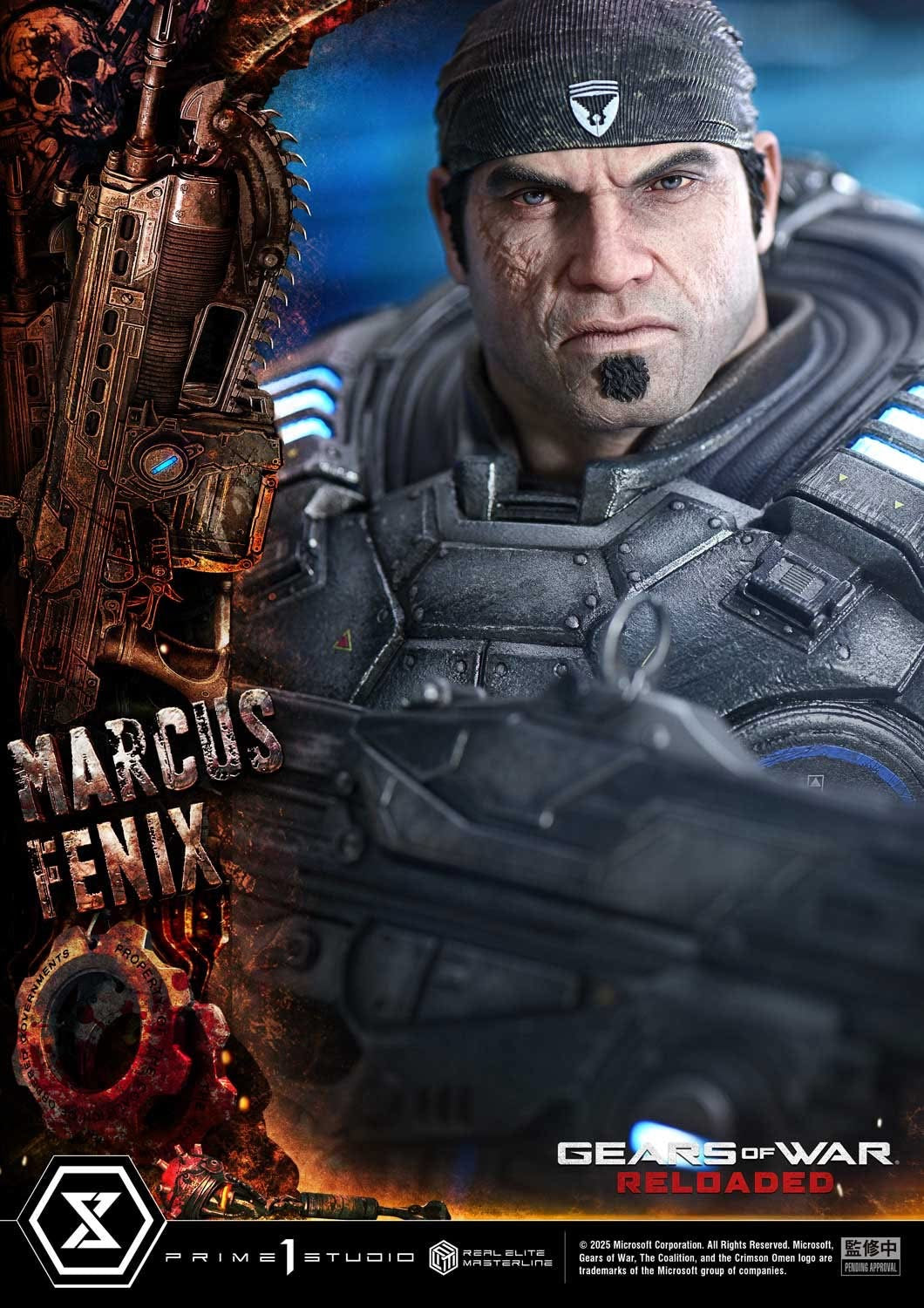 Prime 1 Studio –– REMGEARS-01: Marcus Fenix (Gears of War: Reloaded)