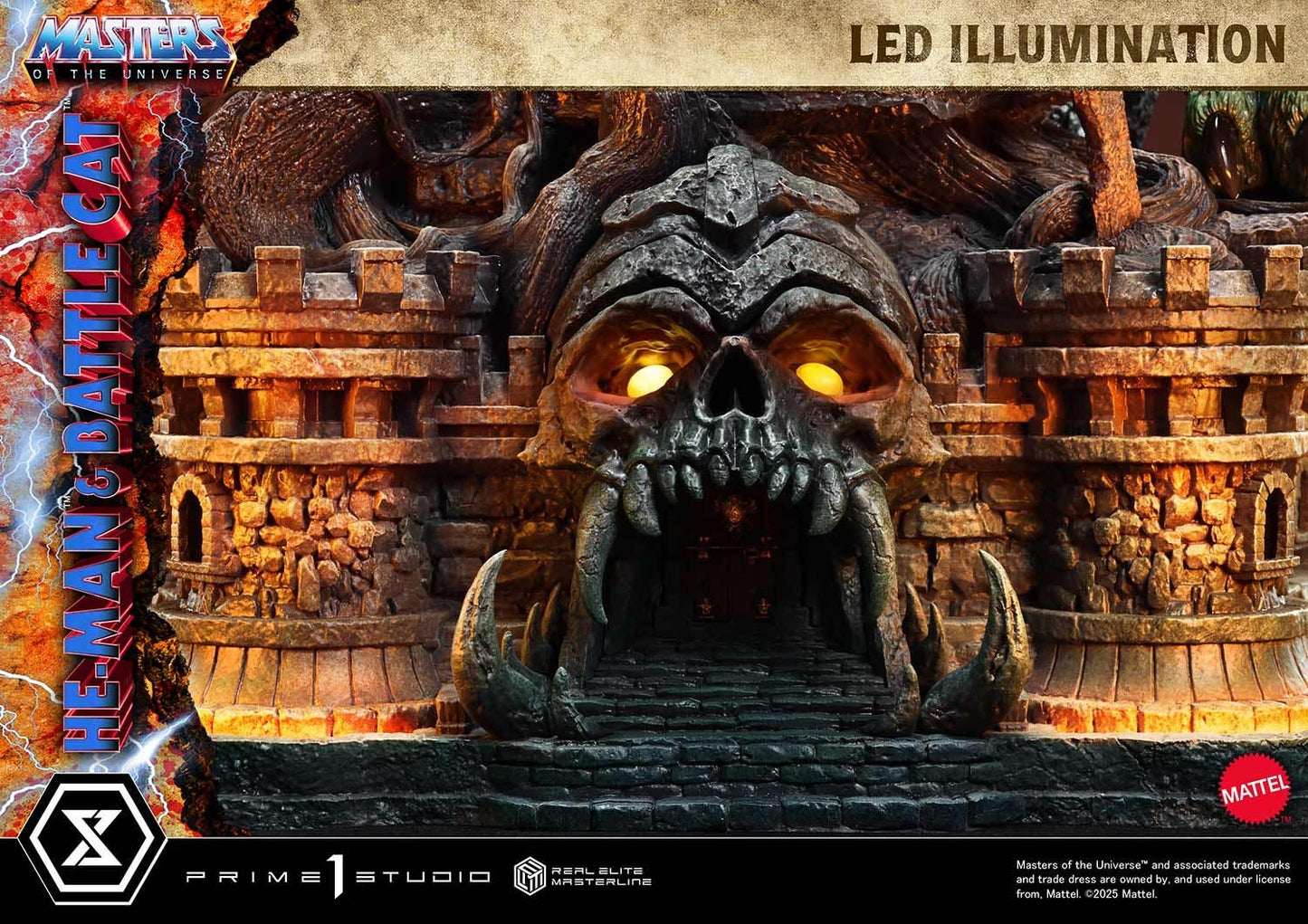 Prime 1 Studio –– REMMOU-01: He-Man & Battle Cat (Masters of the Universe)