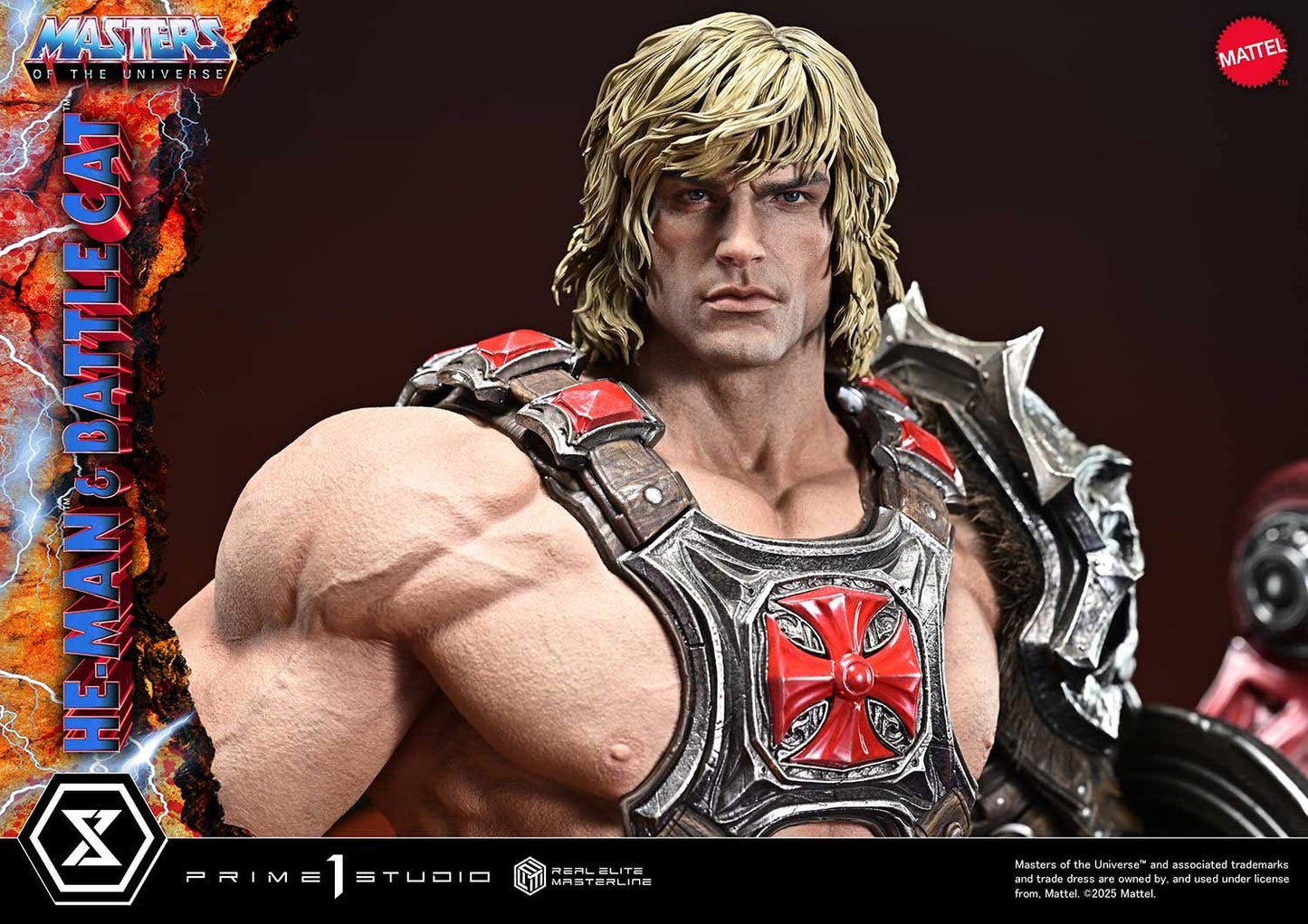 Prime 1 Studio –– REMMOU-01: He-Man & Battle Cat (Masters of the Universe)
