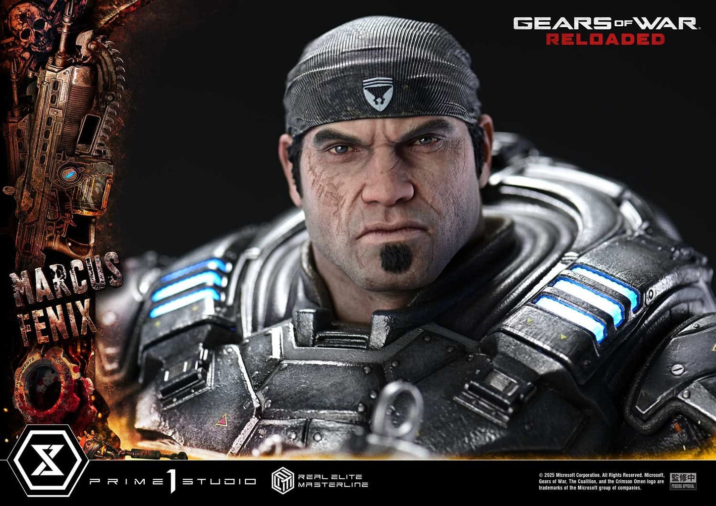 Prime 1 Studio –– REMGEARS-01: Marcus Fenix (Gears of War: Reloaded)