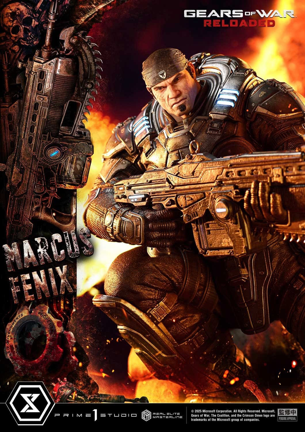 Prime 1 Studio –– REMGEARS-01: Marcus Fenix (Gears of War: Reloaded)