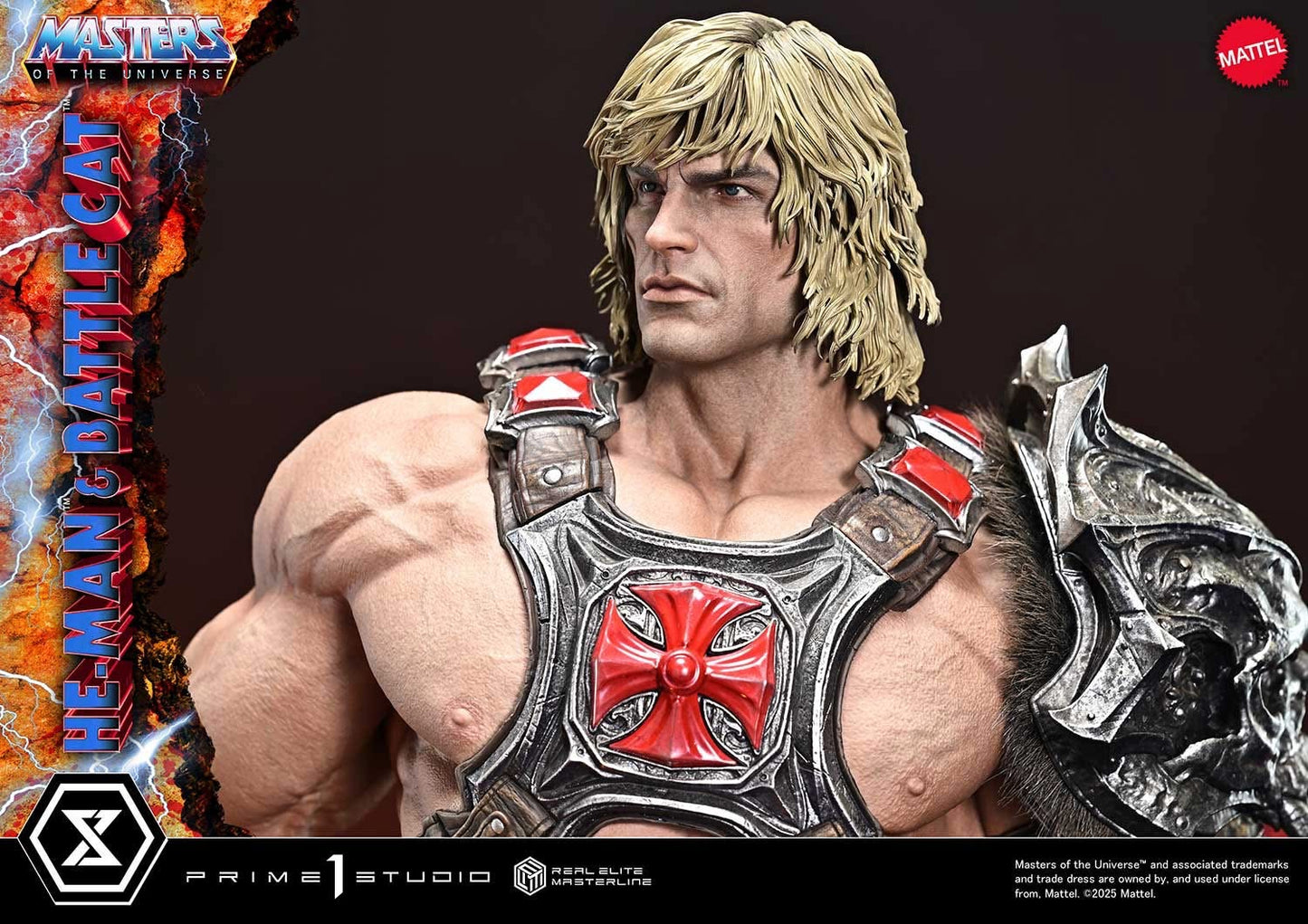 Prime 1 Studio –– REMMOU-01: He-Man & Battle Cat (Masters of the Universe)
