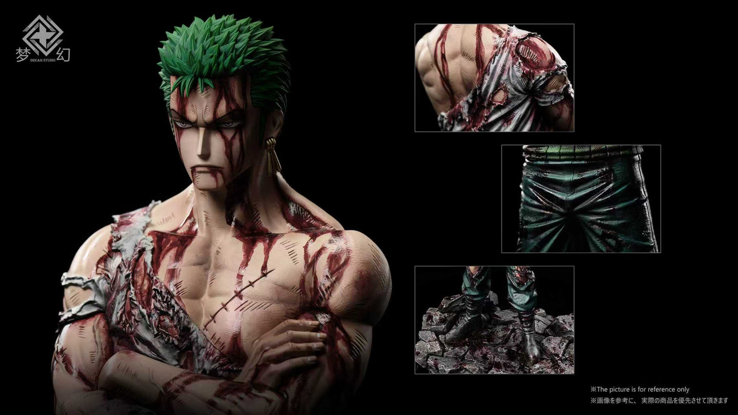 Dream Studio –– Roronoa Zoro Blood-soaked