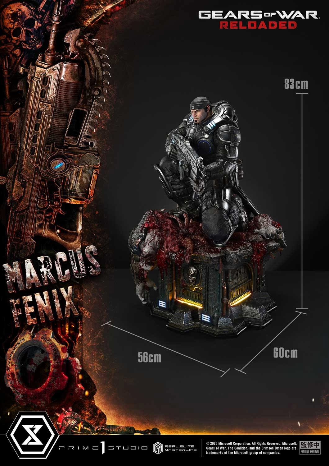 Prime 1 Studio –– REMGEARS-01: Marcus Fenix (Gears of War: Reloaded)