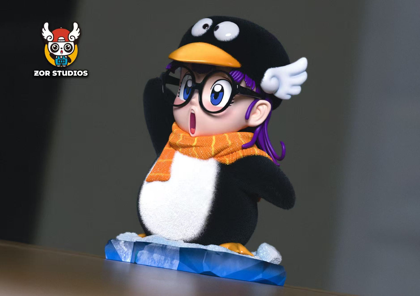 ZOR-Studios -- Flocking Series: Penguin Arale (เปลี่ยนหน้าได้)