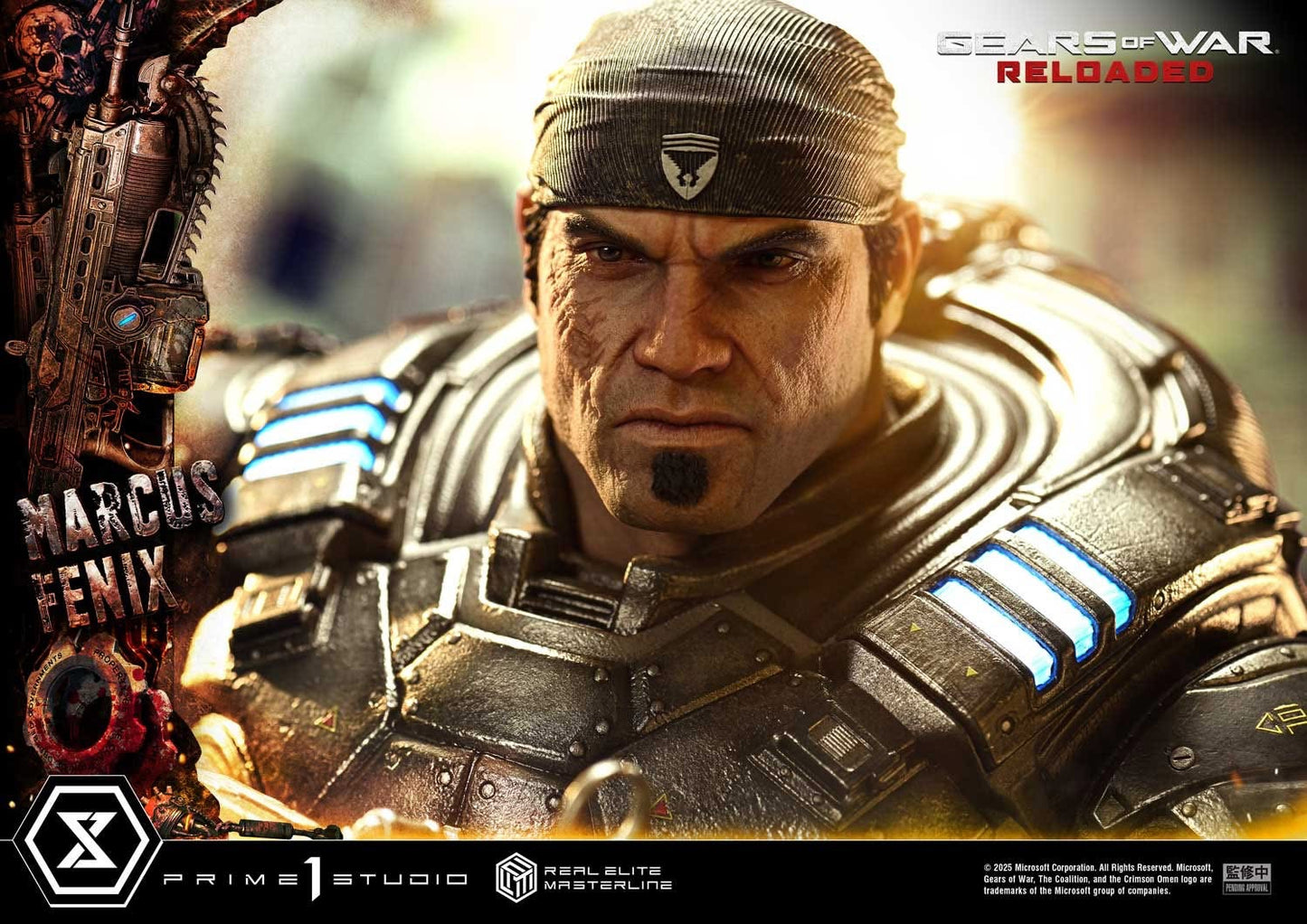 Prime 1 Studio –– REMGEARS-01: Marcus Fenix (Gears of War: Reloaded)