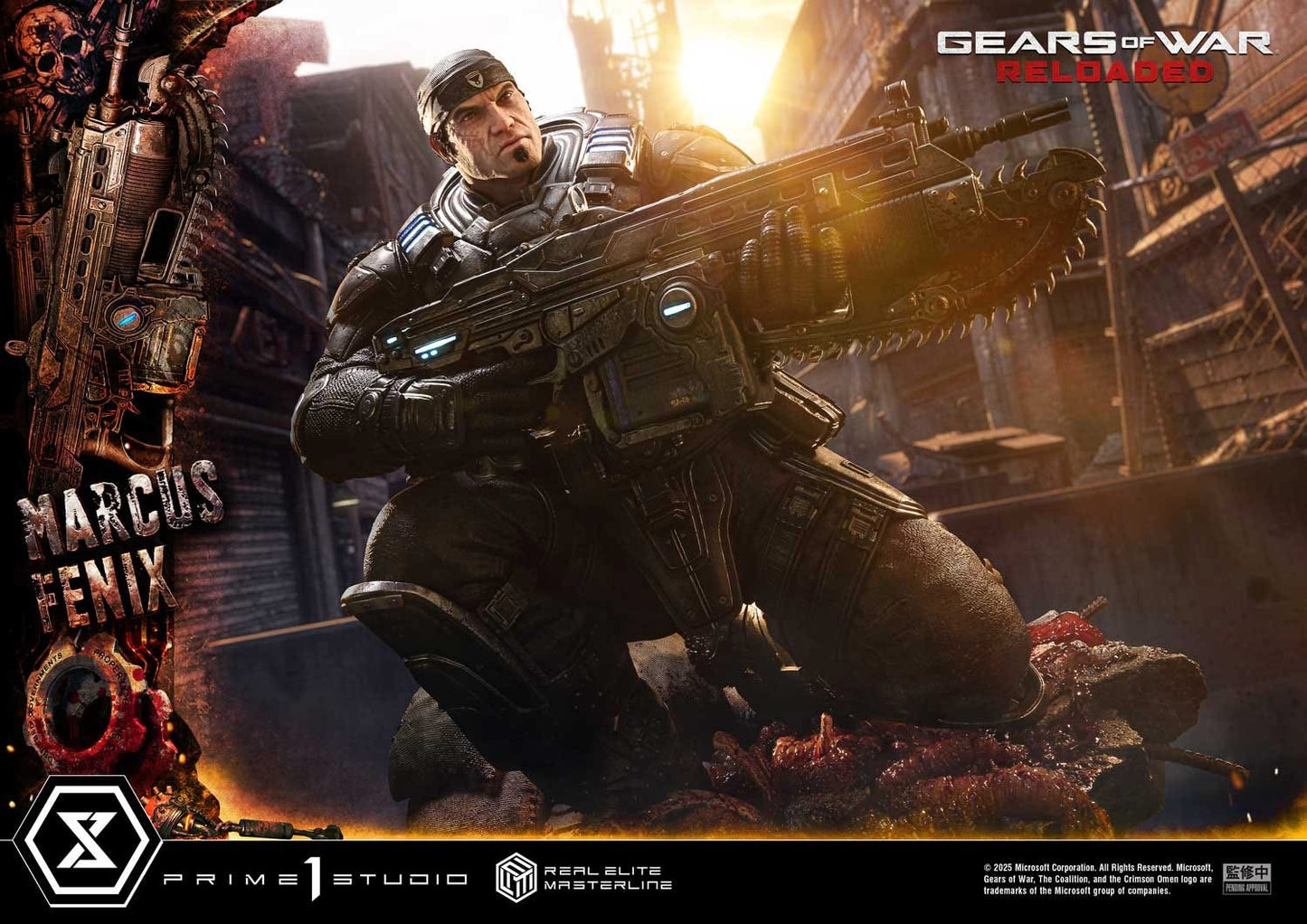 Prime 1 Studio –– REMGEARS-01: Marcus Fenix (Gears of War: Reloaded)