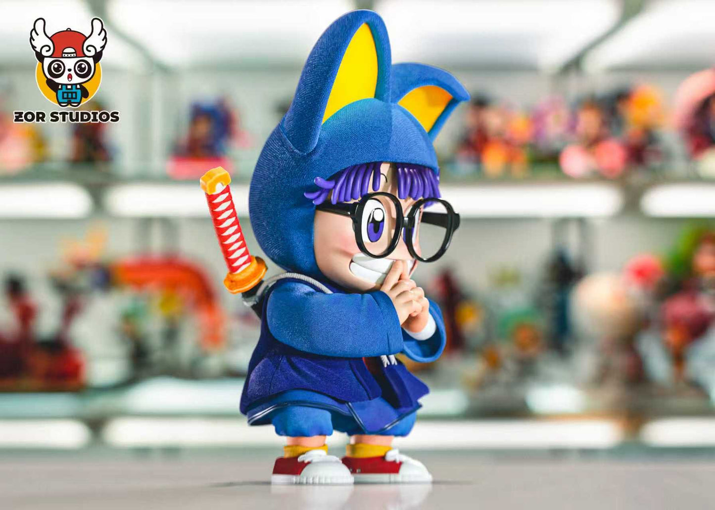 ZOR-Studio -- 1/2 Scale Cat-Ear Ninja Arale