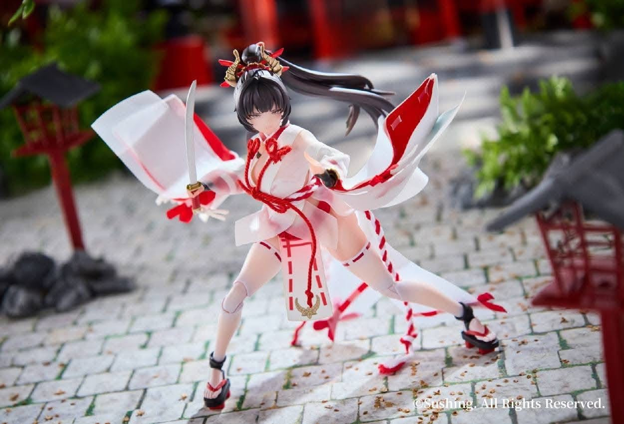 Sushing –– Sakura Kumifuji 1/12 Battle Shrine Maiden