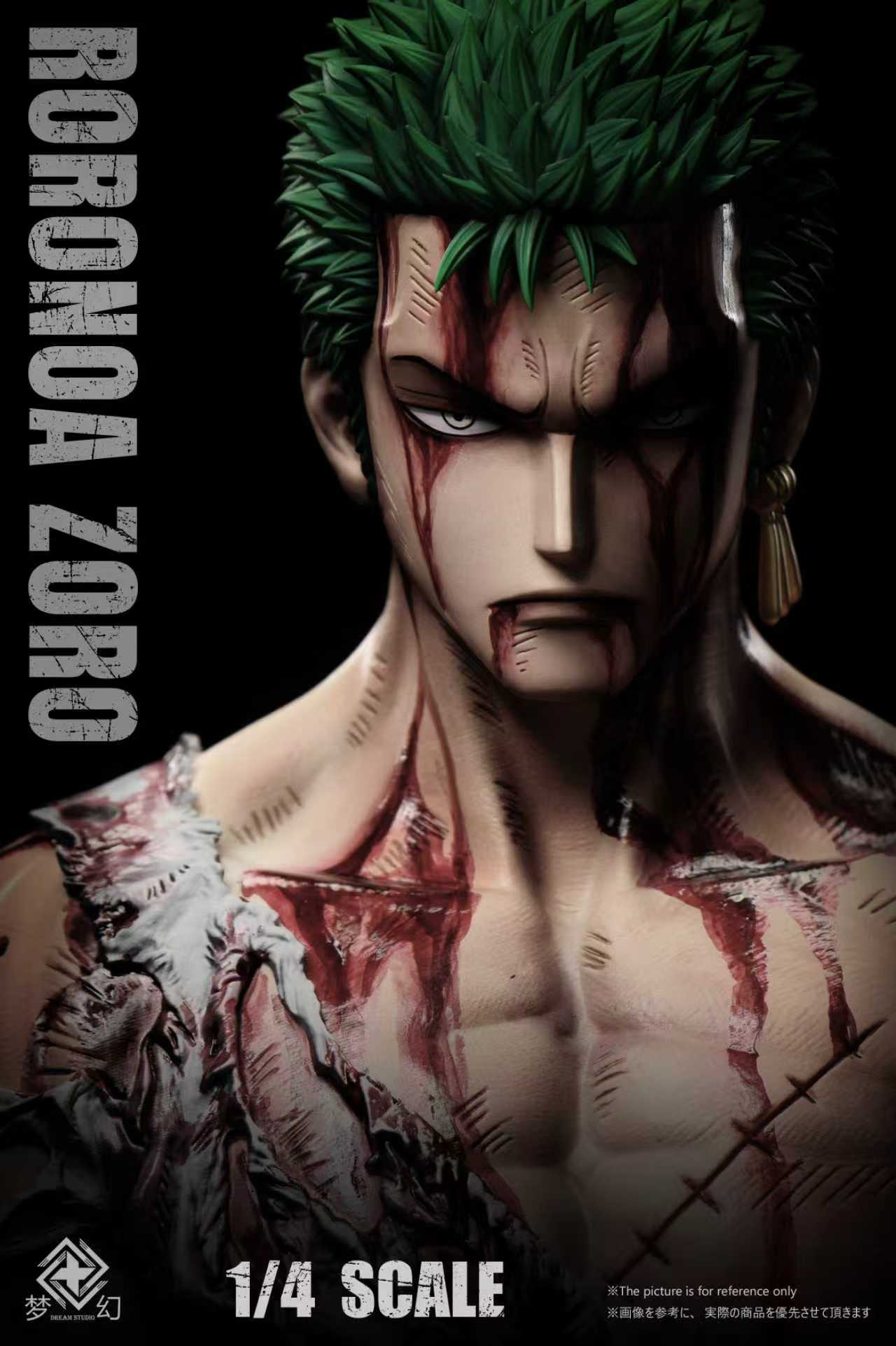 Dream Studio –– Roronoa Zoro Blood-soaked