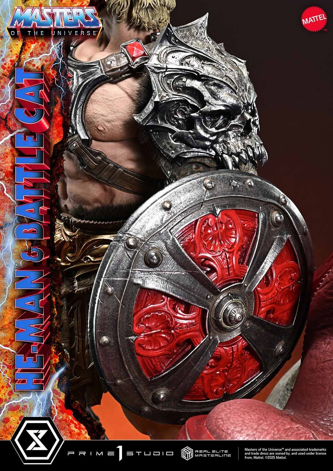 Prime 1 Studio –– REMMOU-01: He-Man & Battle Cat (Masters of the Universe)