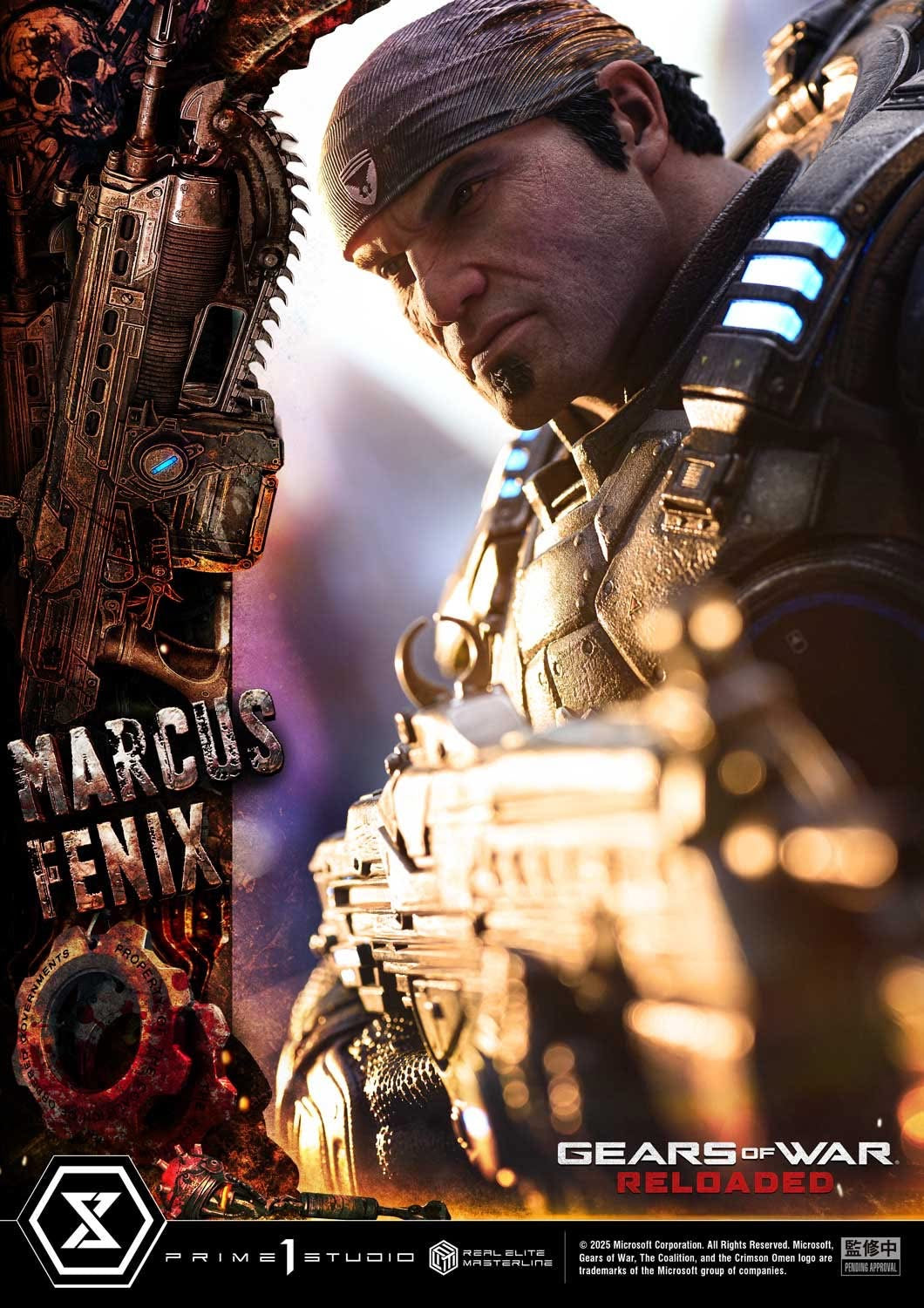 Prime 1 Studio –– REMGEARS-01: Marcus Fenix (Gears of War: Reloaded)