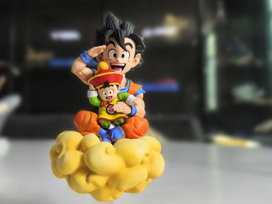 LEAGUE -- Son Goku & kid Gohan Clouds