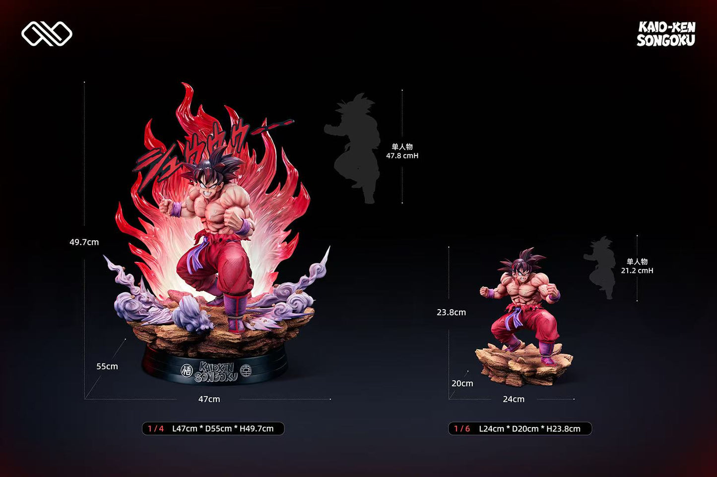 Infinite Studio – Dual Scale “Kaioken Son Goku”
