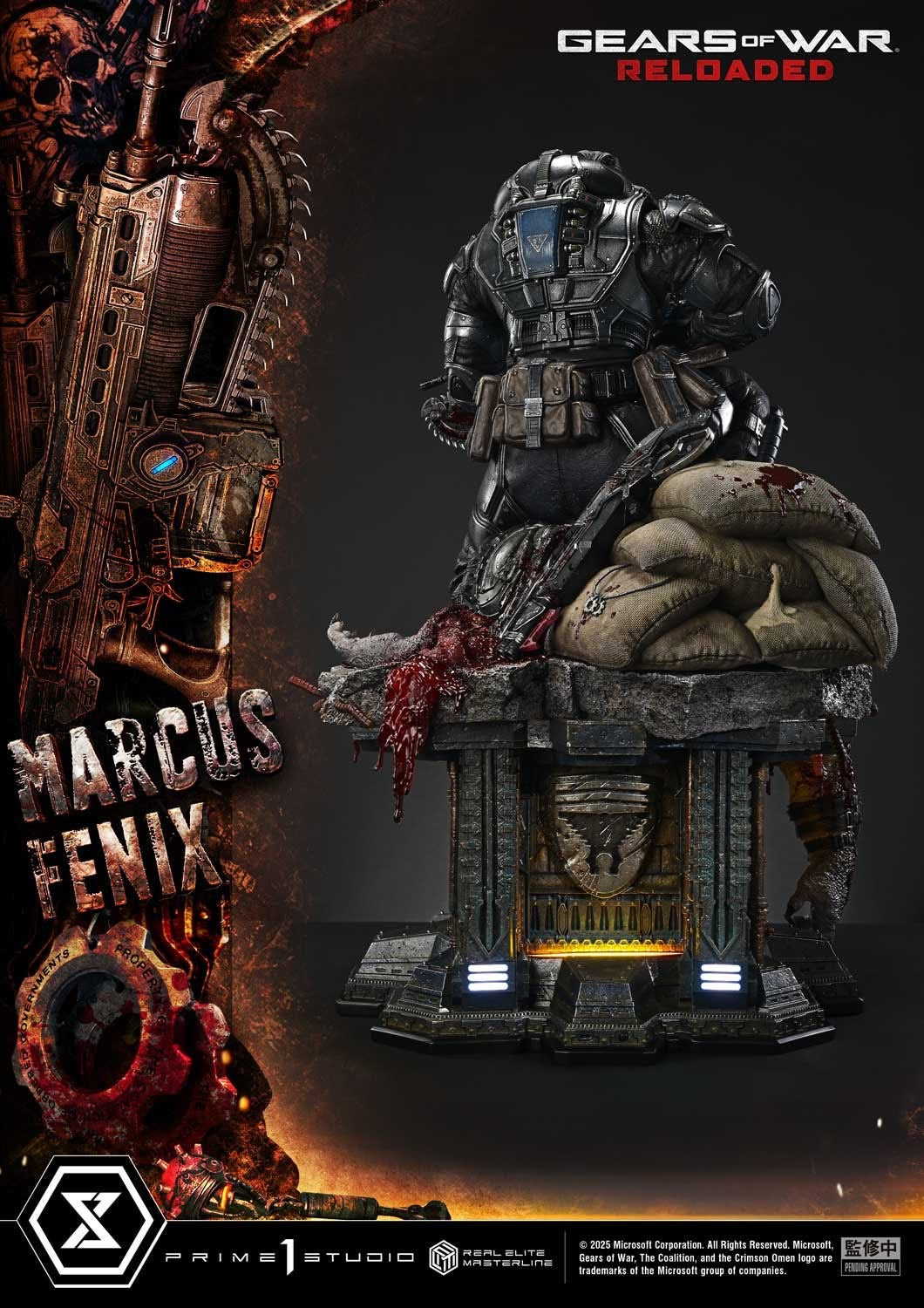 Prime 1 Studio –– REMGEARS-01: Marcus Fenix (Gears of War: Reloaded)