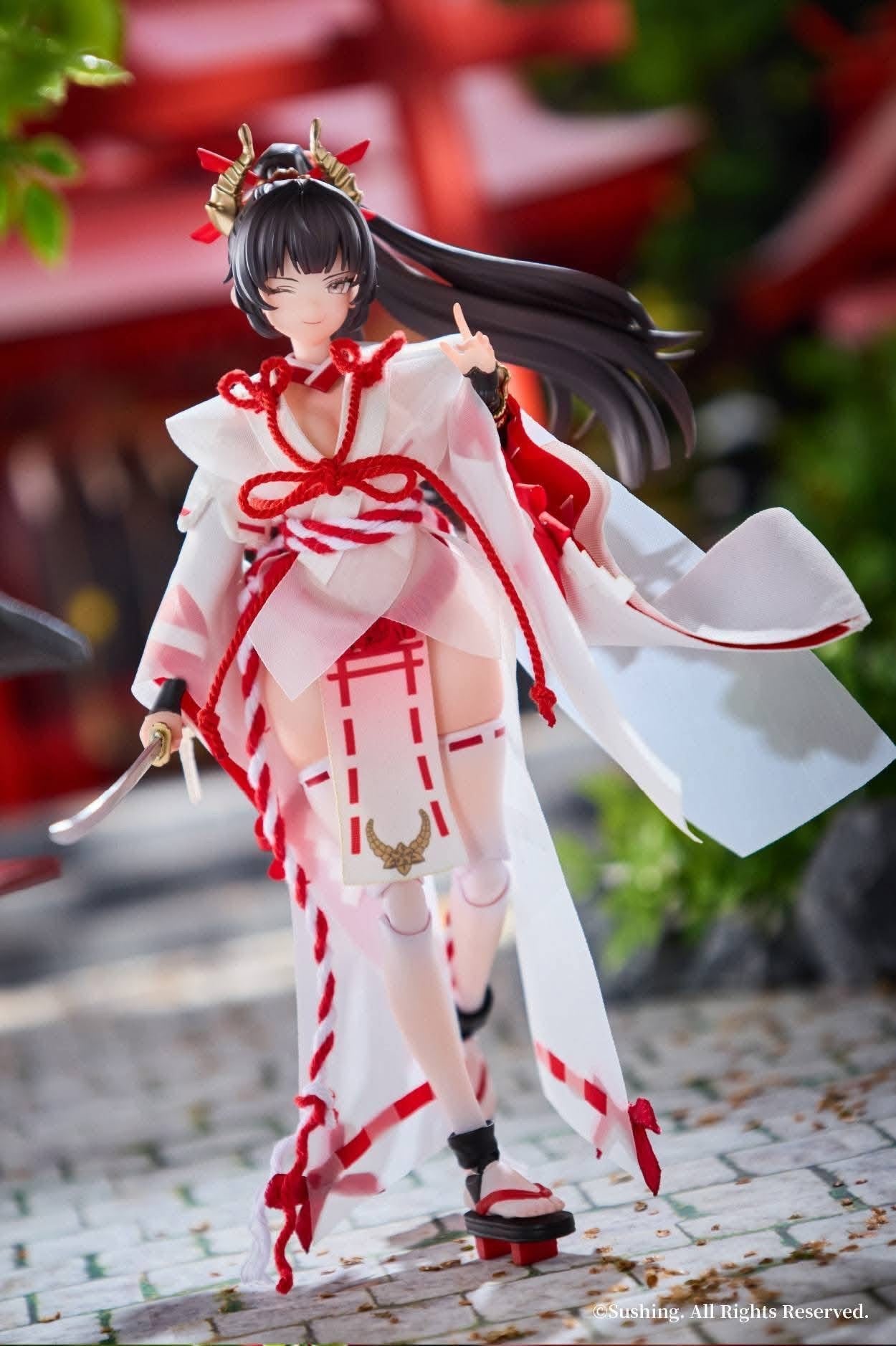 Sushing –– Sakura Kumifuji 1/12 Battle Shrine Maiden