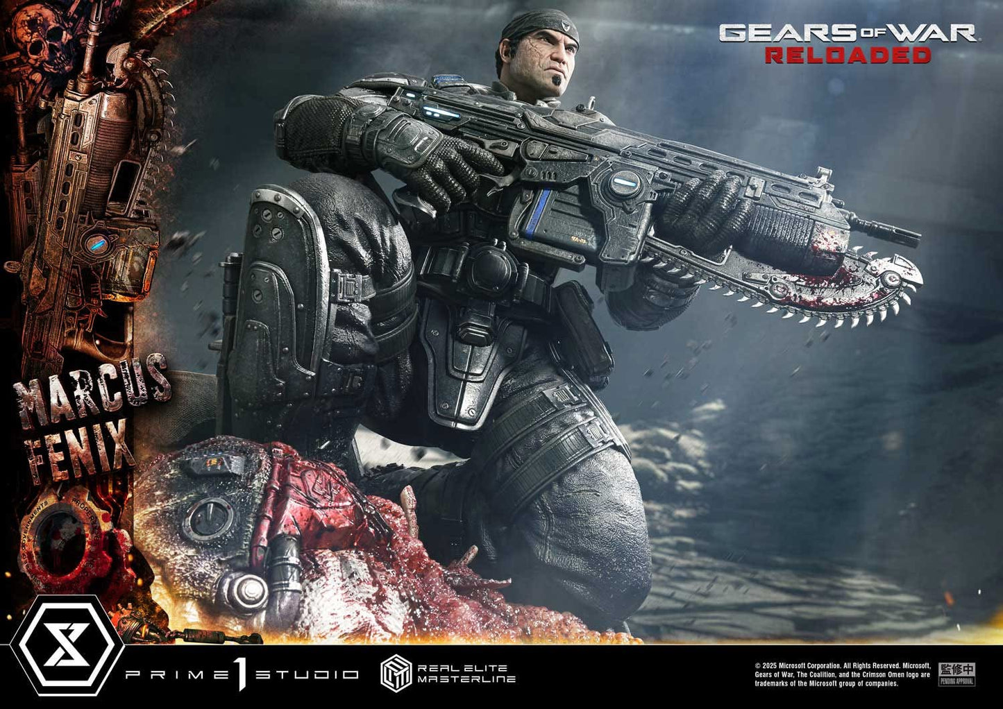 Prime 1 Studio –– REMGEARS-01: Marcus Fenix (Gears of War: Reloaded)