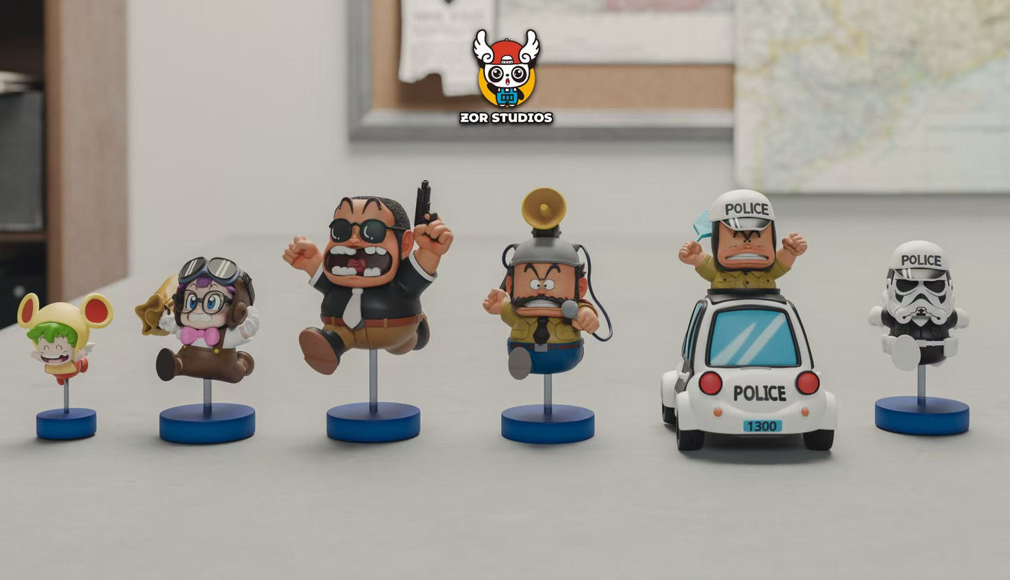 ZOR Studio -- WCF Series Running Penguin Village 2nd Bank & Police Station